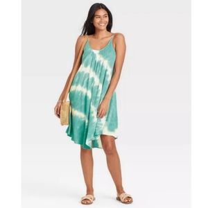 Women's Dip-Dye Sleeveless Dress Knox Rose XL